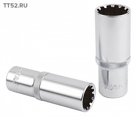 На сайте Трейдимпорт можно недорого купить Головка торцевая глубокая spline 1/4" 12мм P2012L. 